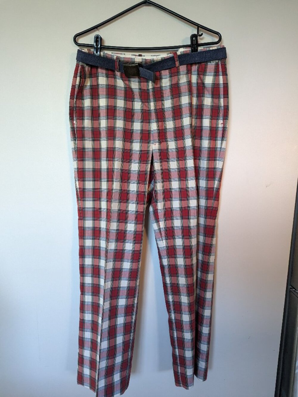 Vintage Wm F Farah Casual Trousers - USA Made - 34x30 - Belted